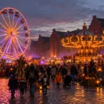 Halloweenowe wesołe miasteczko na Tour & Taxis w Brukseli do 8 listopada – codziennie od godz. 14.00, dla dzieci od 3 do 10 lat Halloween Mystery House za 6 euro